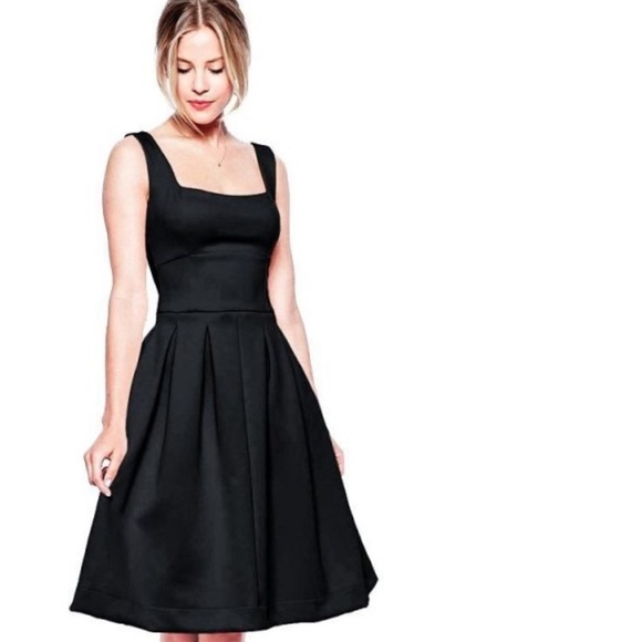 Calvin Klein Dresses & Skirts - Calvin Klein Black Cinch Waist Pleated Midi Dress